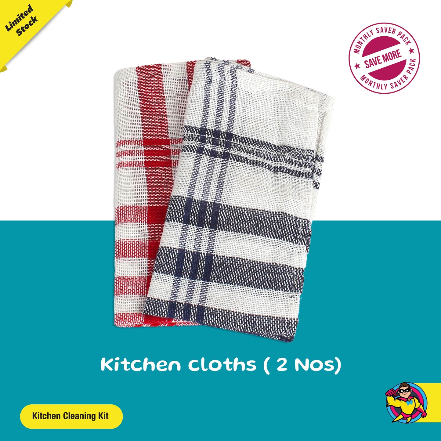 14-in-1 Kitchen Cleaning Kit – Monthly Saver Pack