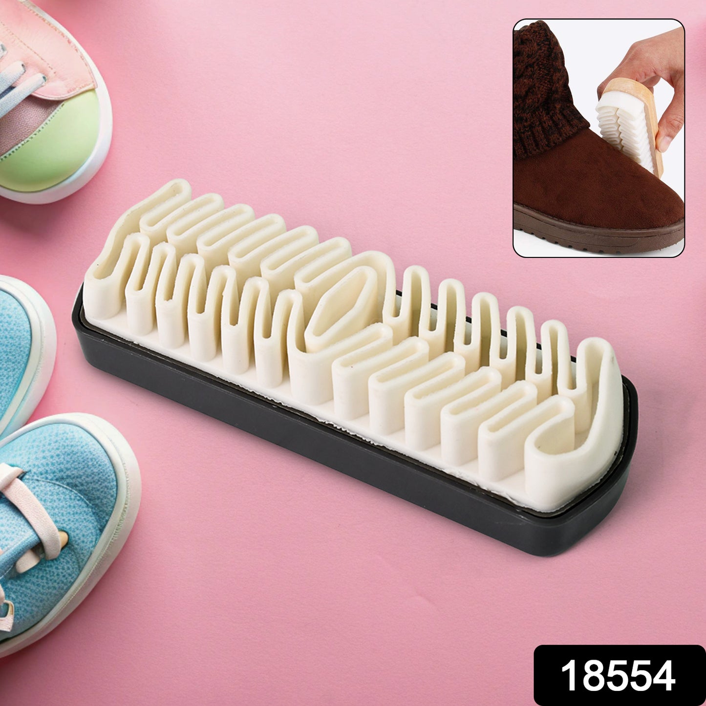 Shoe Cleaning Brush For Shoes Boot Rubber Brush (1 Pc)