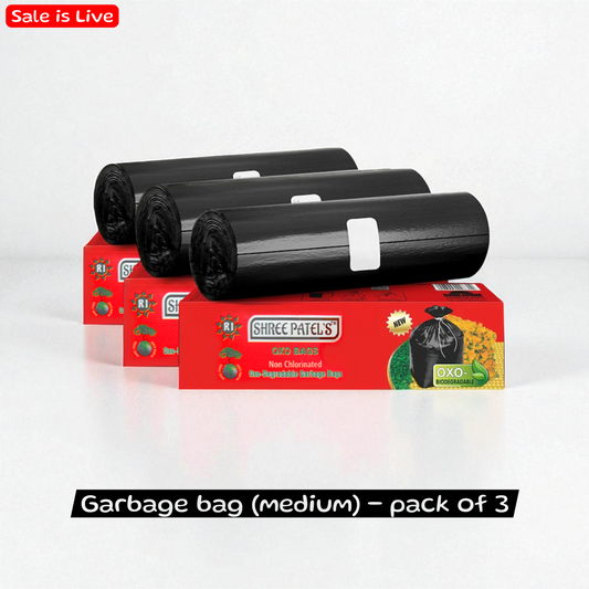 Garbage bag | Bio-Degradable | Pack of 3 | 30 bags/pack