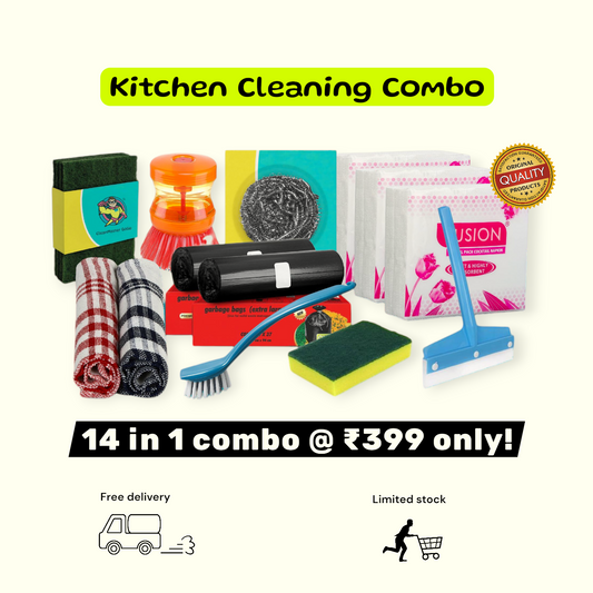 14-in-1 Kitchen Cleaning Kit – Monthly Saver Pack