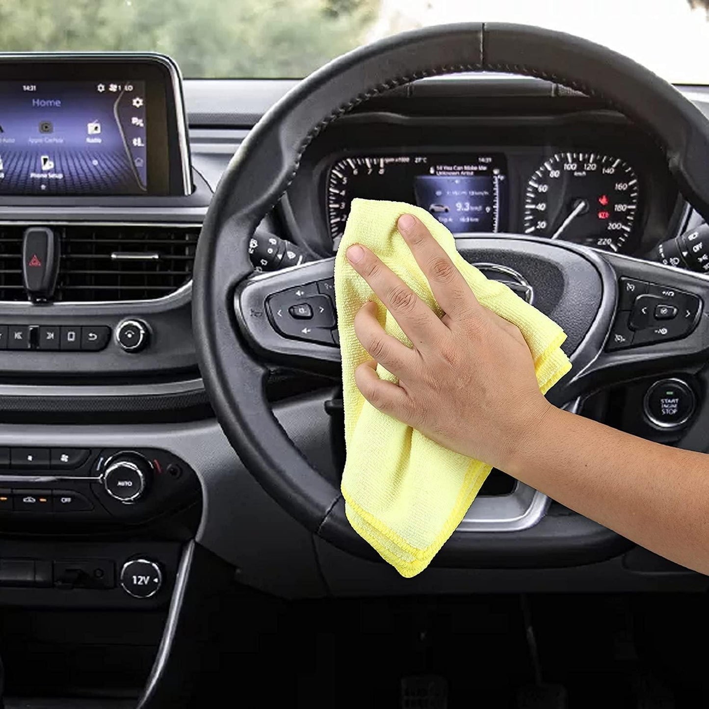 Multipurpose Car Dusting and Cleaning Towel (5 Units)