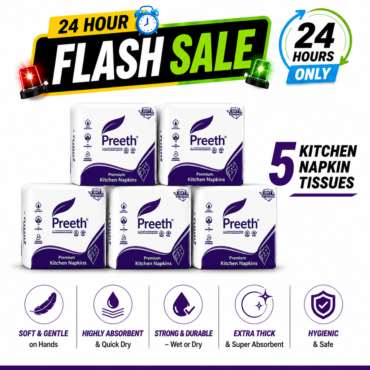 5-in-1 Mega Saver Combo – Monthly Saver Pack | Free Delivery