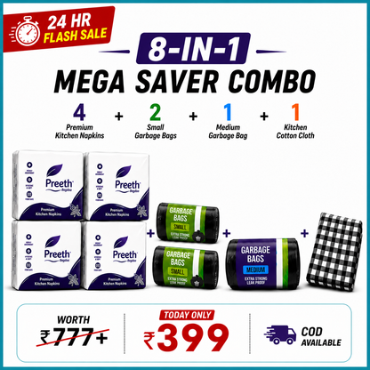 8-in-1 Mega Saver Combo – Monthly Saver Pack | Free Delivery