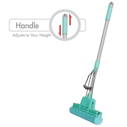 Sponge Mops for Floor Cleaning Squeeze With a Long Handle