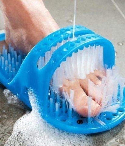 Foot Cleaning Shower Slipper | Foot Cleaner Brush with Suction Cups