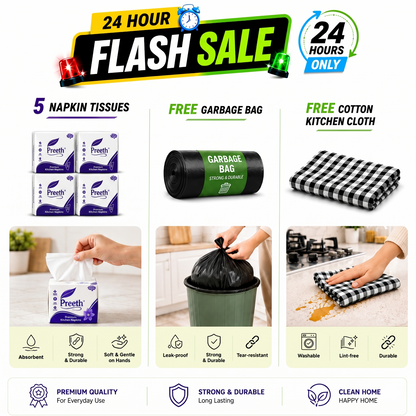 5-in-1 Mega Saver Combo – Monthly Saver Pack | Free Delivery