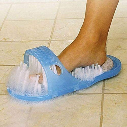 Foot Cleaning Shower Slipper | Foot Cleaner Brush with Suction Cups