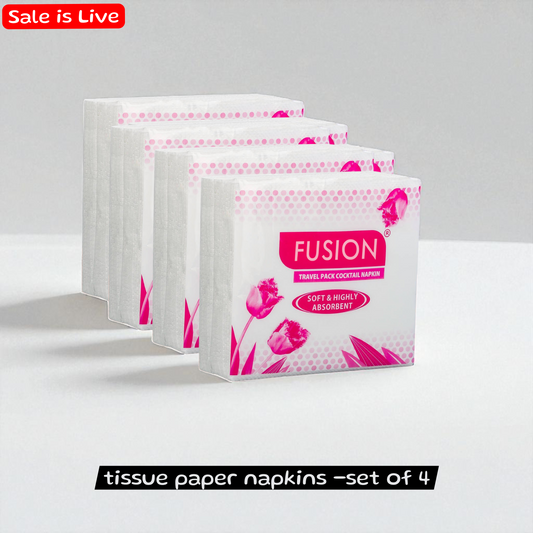 Kitchen Napkin Tissues | Pack of 3 | 100 Pulls/pack